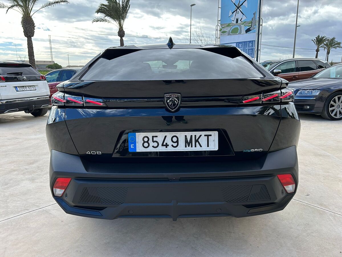 PEUGEOT 408 GT 1.6 PHEV 225 BHP AUTO SPANISH LHD IN SPAIN 28000 MILES SUPER 2022